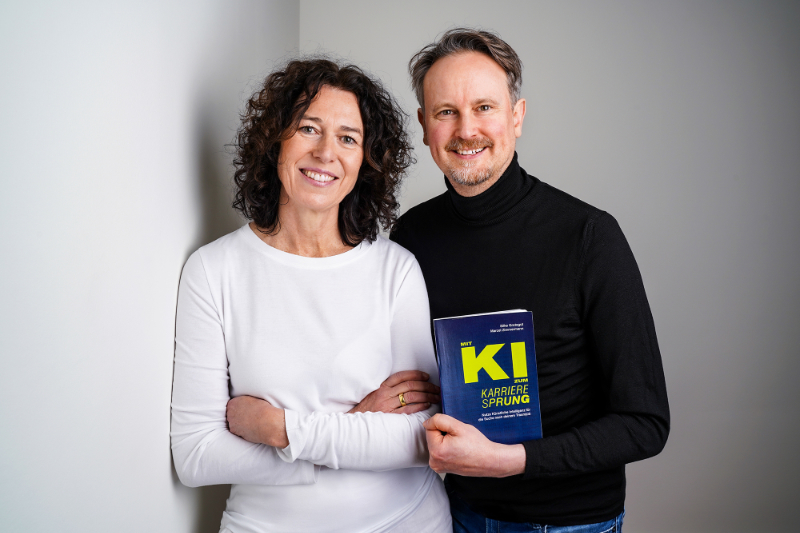 Silke Grotegut und Marcel Zimmermann, Autoren von Mit KI zum Karrieresprung